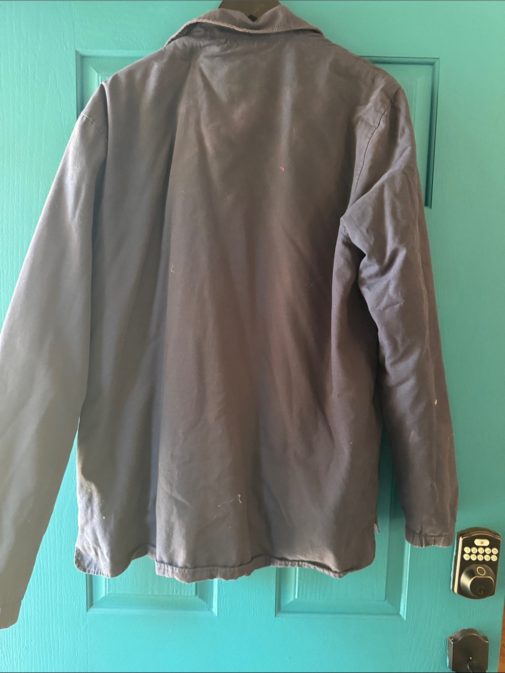 Volcom Men's Dark Blue Sherpa-Lined Coach Jacket - Picture 3 of 5